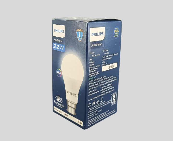 Philips LED Bulb B22 22Watts White Light-3